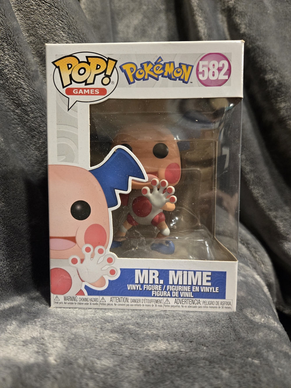 Funko Mr. Mime Pop! Vinyl Figure - Pink and Blue